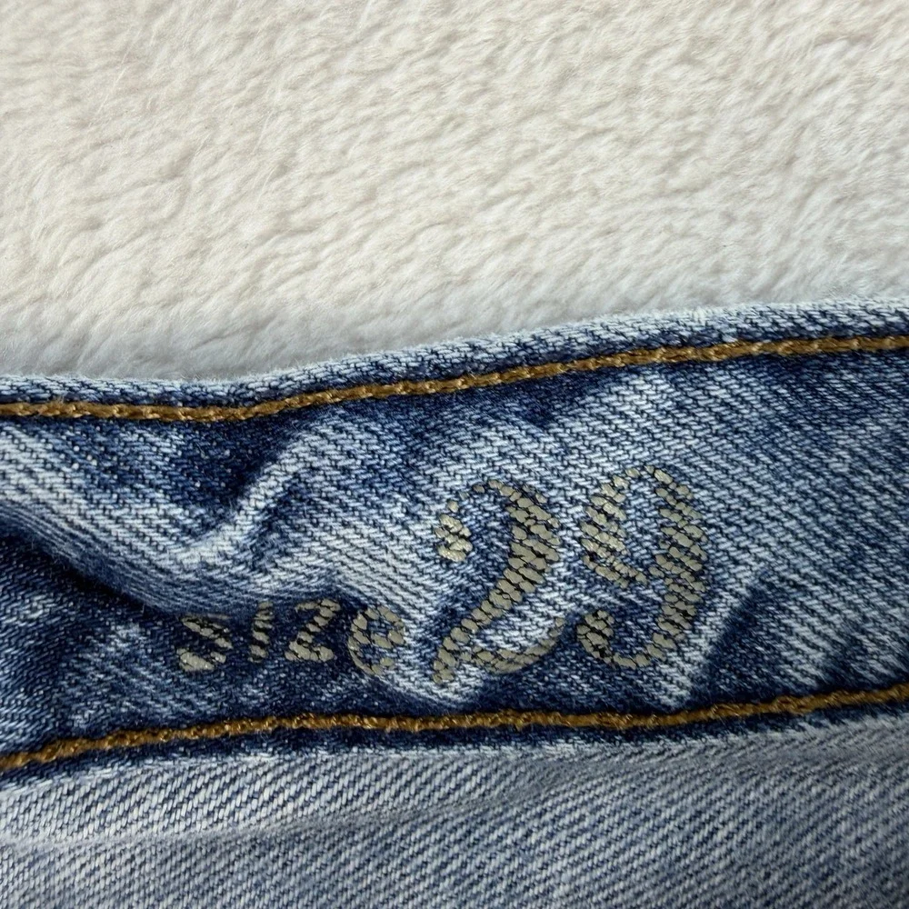 JCrew Sz 29 Jeans Shorts Broken In Boyfriend Cutoffs Blue Denim Distressed C0873
